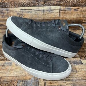 Goodman Brand Men's Edge Lo Gray Suede Fashion Shoes Sneaker Italy Size 8.5